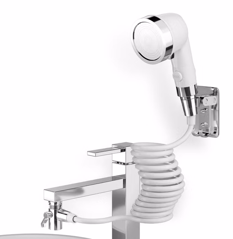 Set doccia flessibile per lavabo