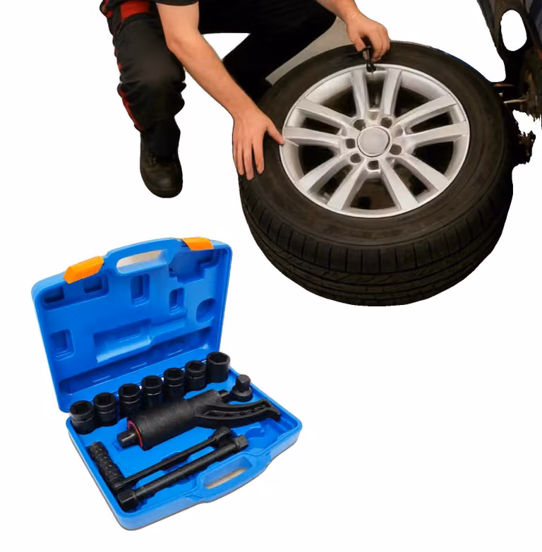 Chiave dinamometrica, coppia massima 5500 Nm, compatibilità con bussole da 21 mm a 38 mm, dimensione dell'adattatore 25,4 mm, dimensioni della custodia 38x10x33 cm, peso netto 11 kg