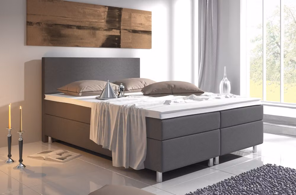 Boxspringbett Doppel Hotel Luxus Schlafzimmer Betten Komplett Sets Matratze