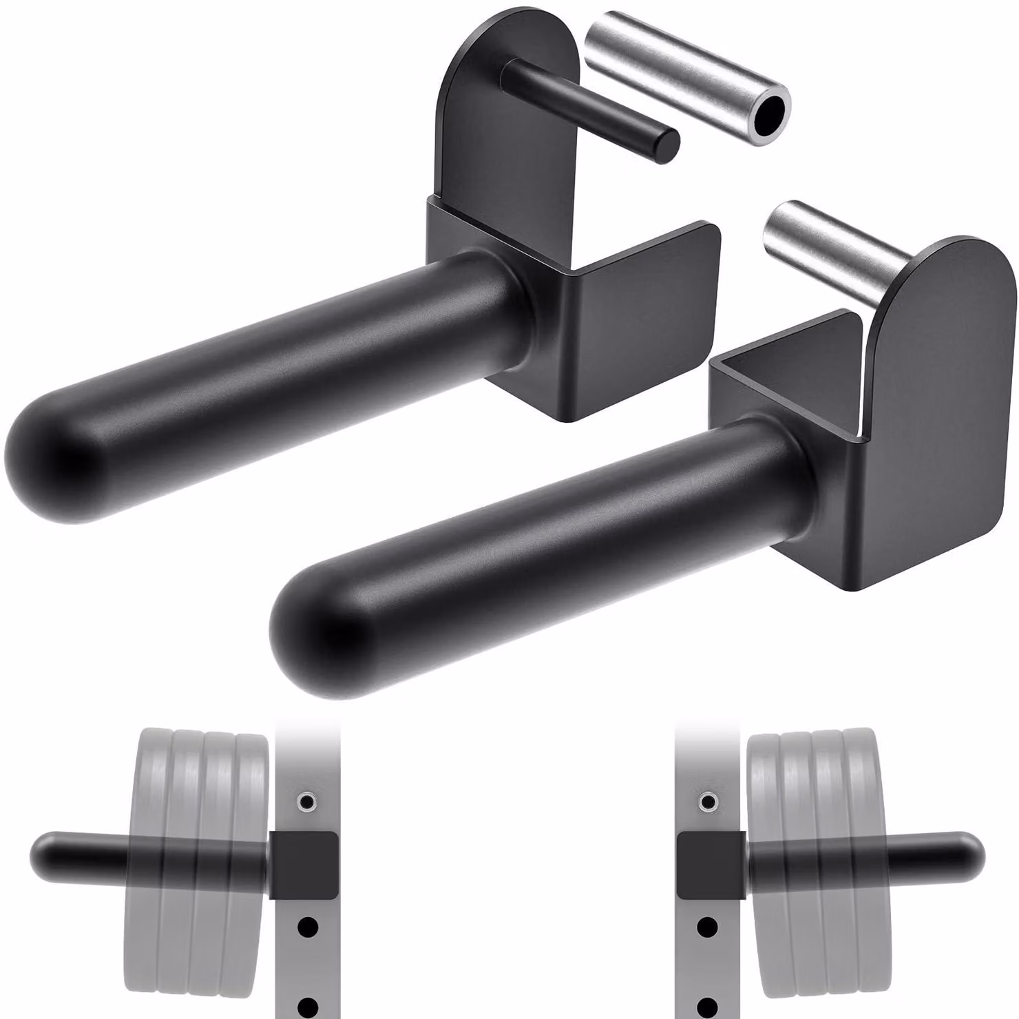 Supporto per bilancieri per power rack 2x2 e 3x3 - Porta pesi