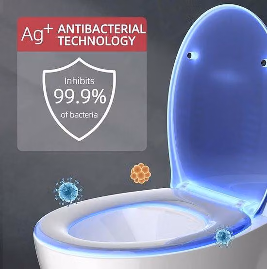 Famanu - Sedile per WC in Duroplast, dotato di un meccanismo di chiusura di alta qualità con sistema Soft-Close
