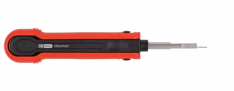 KS TOOLS Attrezzo di sblocco per terminali a lama da 1,2 mm (KOSTAL MLK) ( 154.0103 )