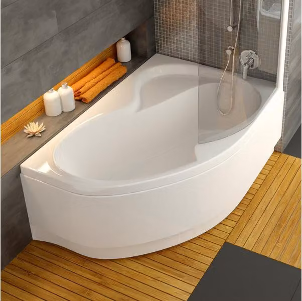 Pannello per vasca RAVAK A ROSA II P 150 cm N bianco neve CZJ1200AN0