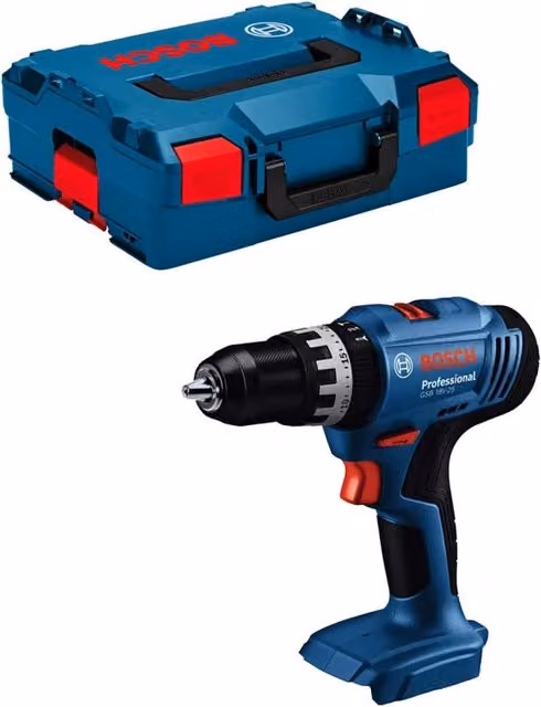Trapano a percussione Bosch GSB 18V-25 con L-Boxx 136 (Solo corpo) – 1