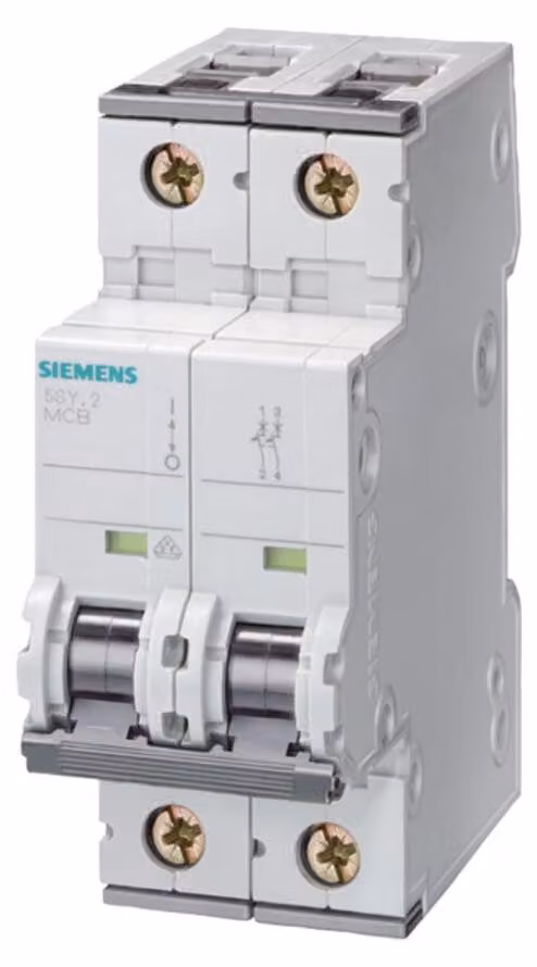 Siemens Leitungsschutzschalter 2 A 2-polig C (5SY4202-7)
