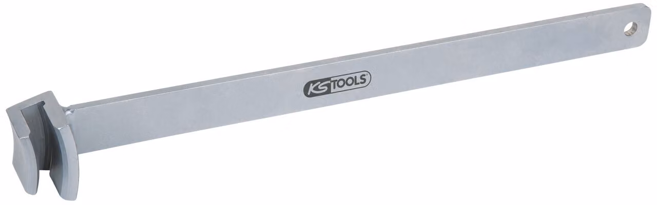 KS TOOLS 150.1252 Utensile per il fissaggio della puleggia della cinghia
