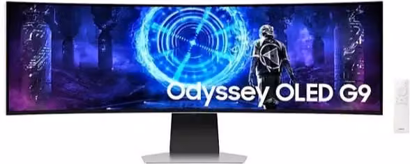 Samsung s49dg950su monitor pc 124,5 cm (49") 5120 x 1440 pixel dual qhd oled argento - LS49DG950SUXEN