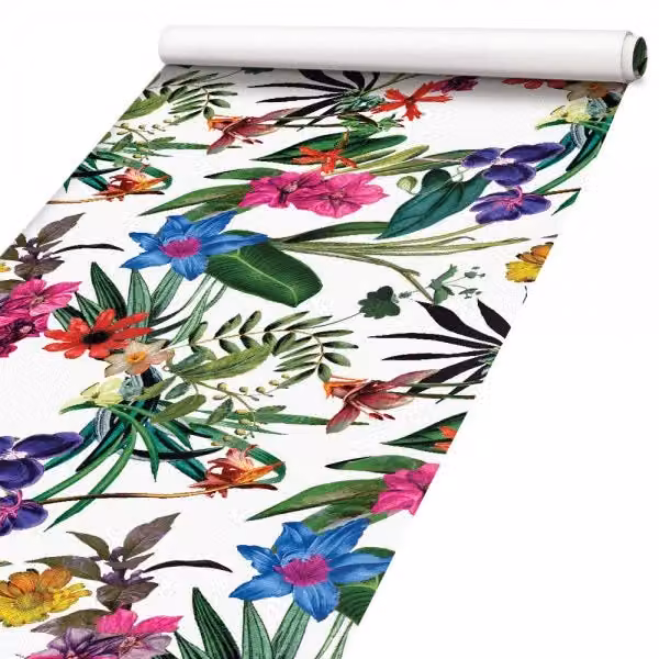 Pellicola adesiva stampata Signorbit Fiori Dipinti in PVC con finitura opaca multicolore L: 100 cm, P: 500 cm – 2