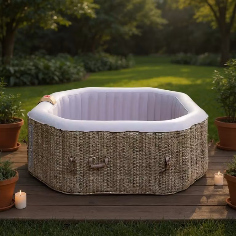 Idromassaggio mobile (gonfiabile) Belatrix Luxury 155 Rattan