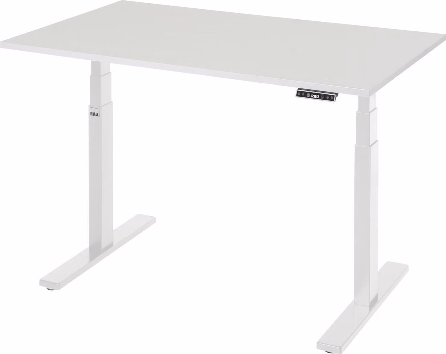 Scrivania RAU adlatus 100 1250x800x650-1300 con piano in M lgr