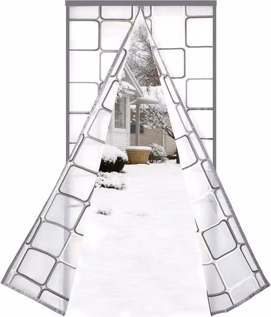 Tapparella magnetica ad alta efficienza energetica - 80x200 cm - Grigio