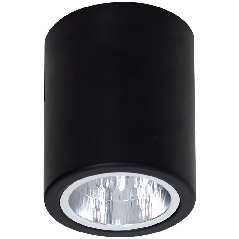 Plafond-Downlight Nero Metallo 11 cm x 11 cm x 12,5 cm