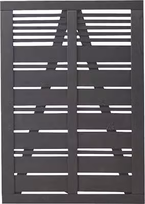 Plus Porta singola Silence 100 x 140 cm nera