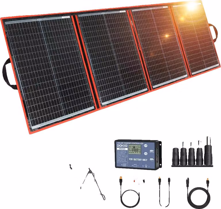 Pannello solare, design portatile, ricarica versatile, 195 W Con ZJ