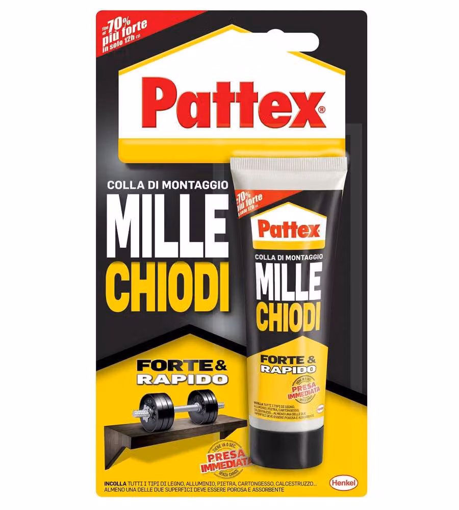 Colla adesiva extra forte Pattex Millechiodi Original bianco 100g – 2