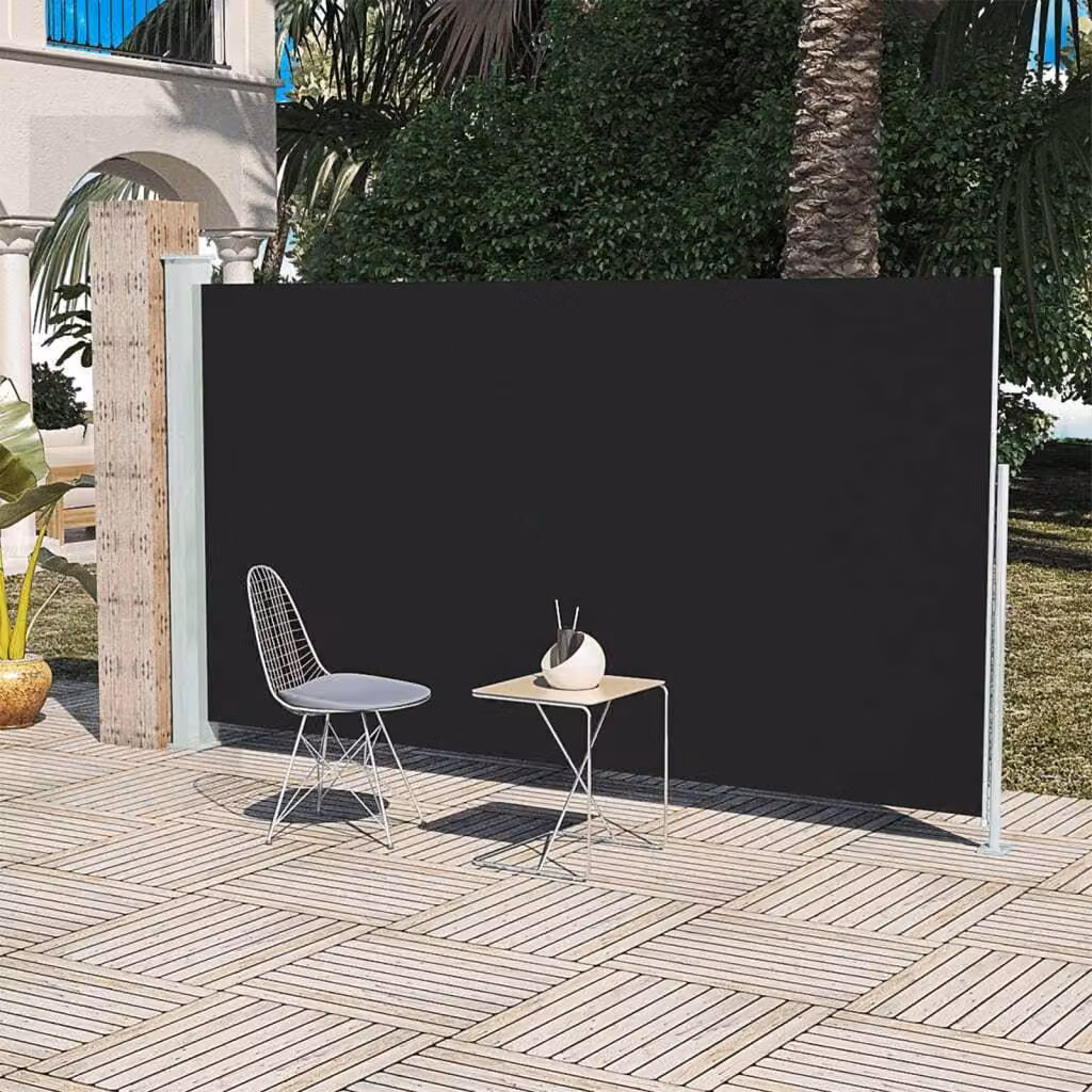 Maison Exclusive - Tenda da sole laterale 160x300 cm Nero