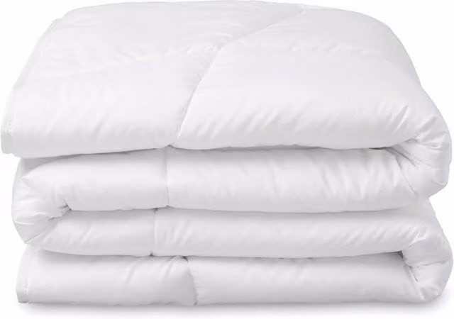 Piumino leggero Home by TEMPUR Luxe in microfibra bianca con imbottitura termoregolante Outlast, L/P: 200 x 200 cm