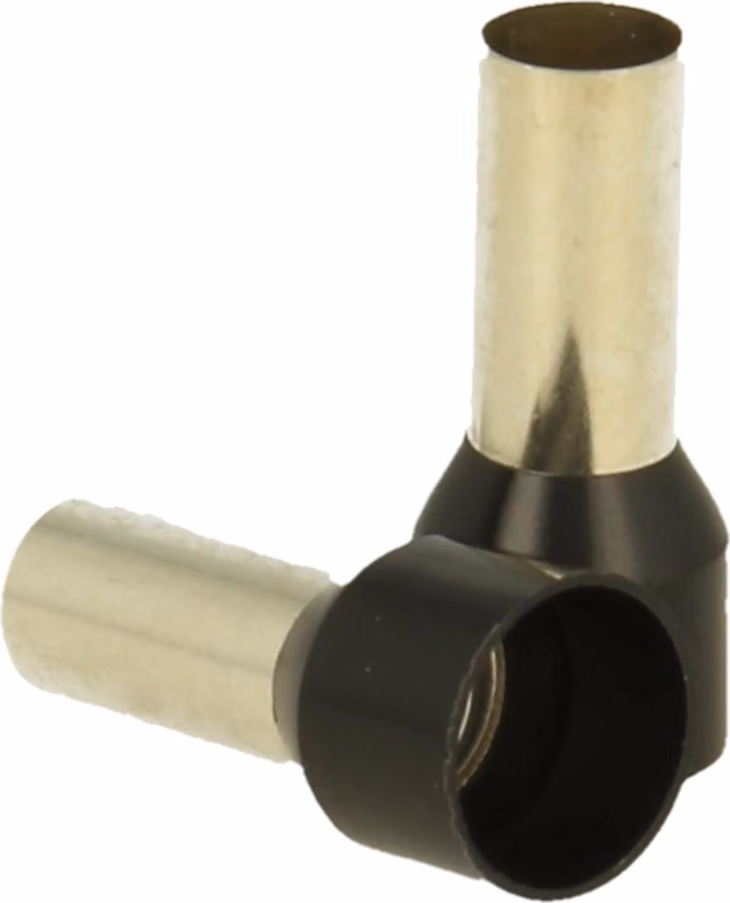 Capicorda DIN 46228 parte 4 isolati, dimensione N, codifica colore TM sezione 25 mm² nero - 1 pezzo