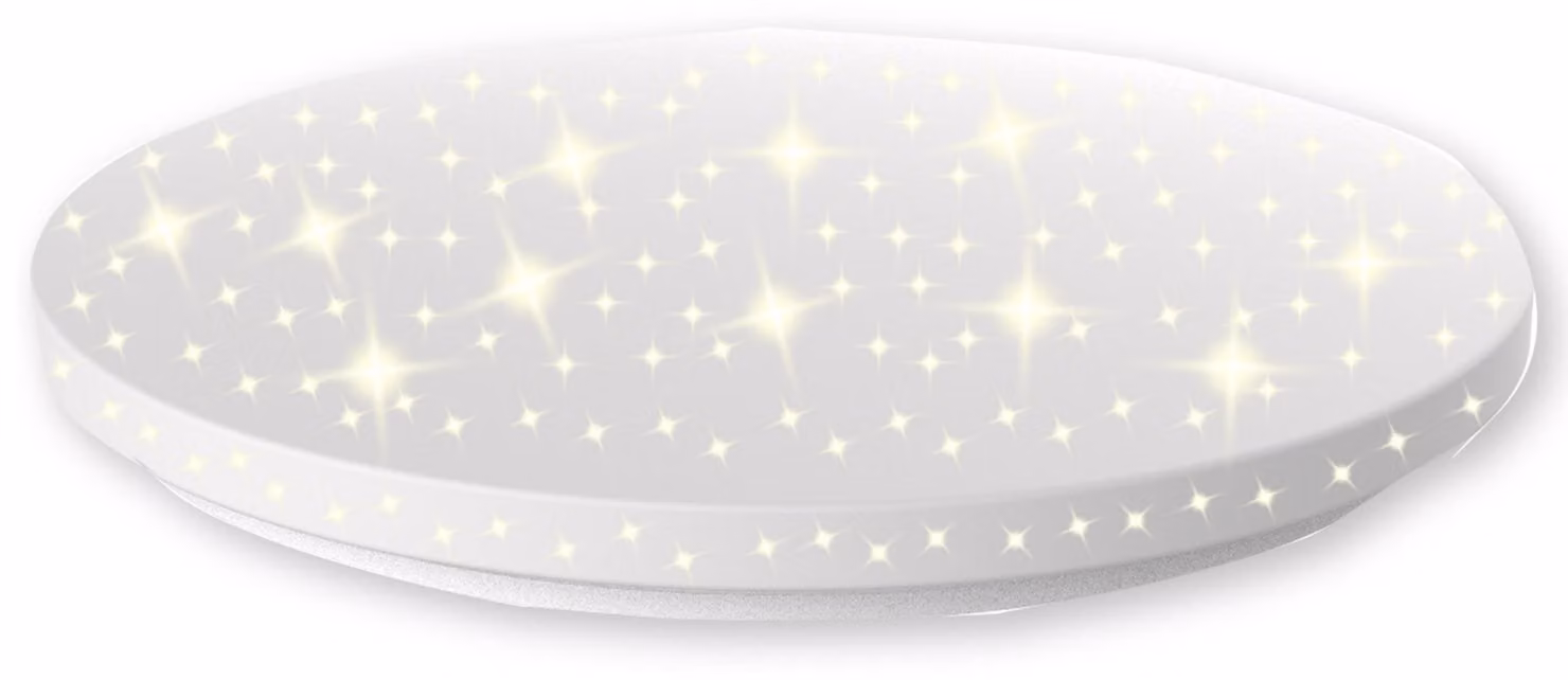 BLULAXA Plafoniera LED, Aina-XL cielo stellato, rotonda, 36W