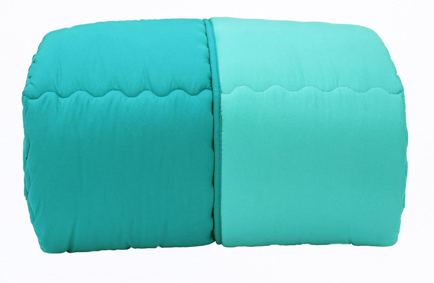 Copripiumino in microfibra, dimensioni 170x265 cm, colore Anice, per letto singolo