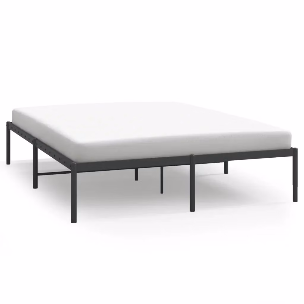 Giroletto in metallo nero vidaXL L/P: 150 x 200 cm – 2
