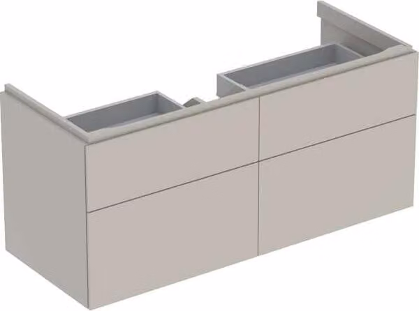 Geberit Xeno 2 armoire sous lavabo, 1174x530x462mm, 4 tiroirs, 500.518.00.1, 500.518.00.1