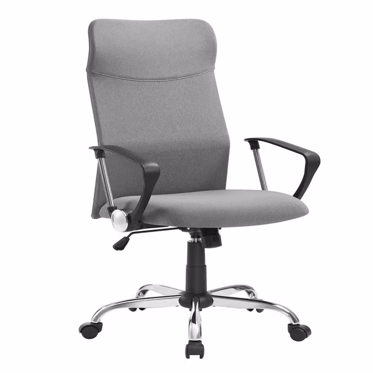 Sedia da Ufficio Poltrona da Ufficio Ergonomica, Grigio