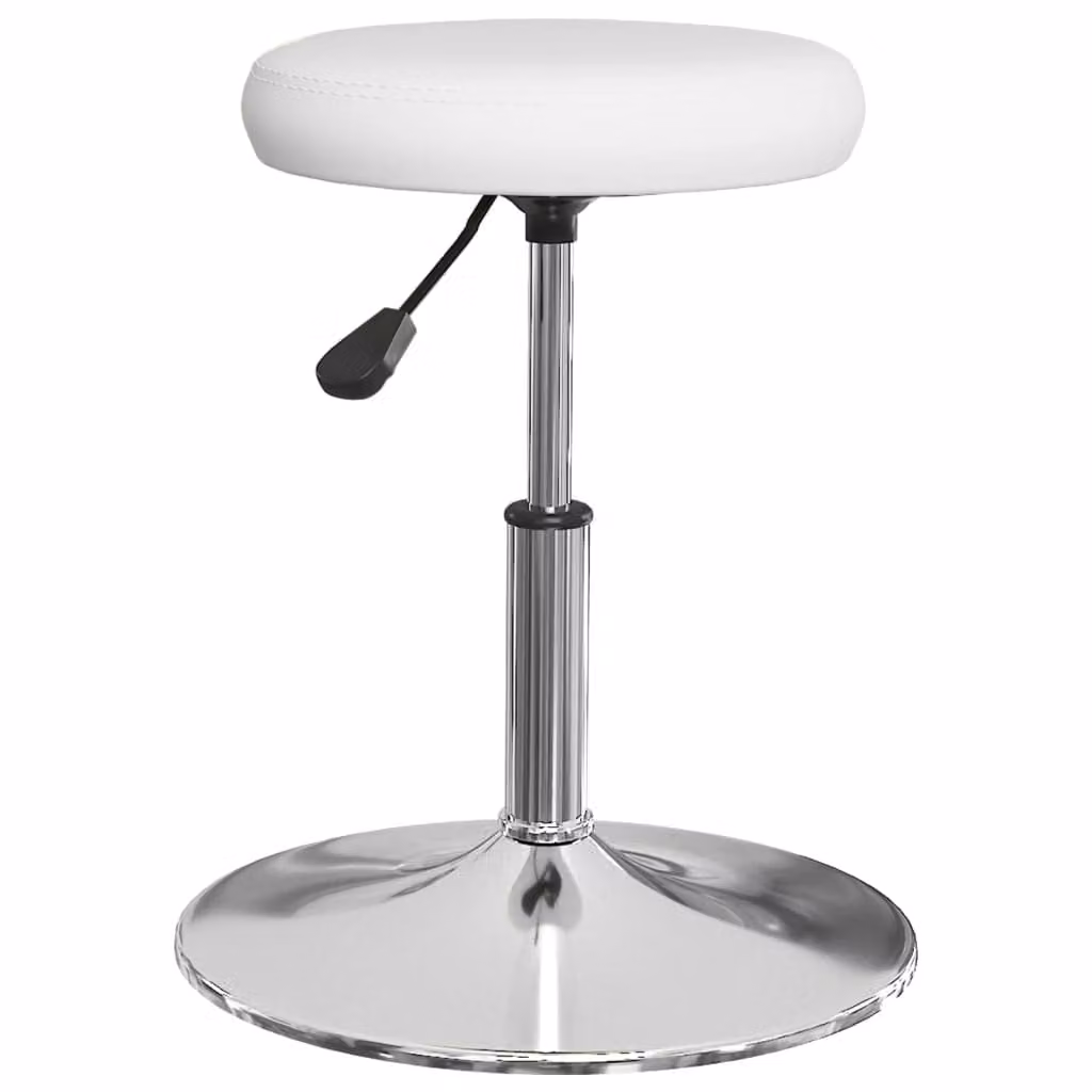 vidaXL Sedie da pranzo 4 pz. Similcuoio bianca