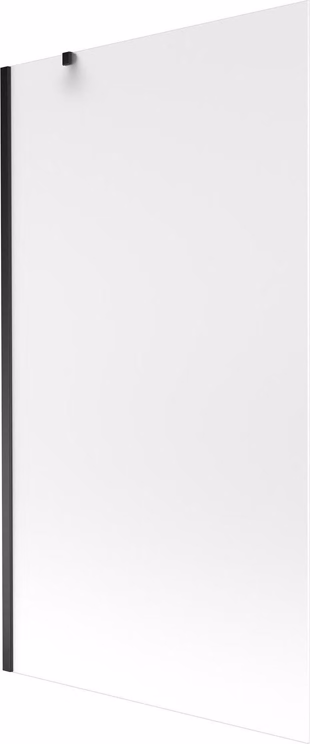 Mexen Next paratia doccia a 1 anta 100 x 150 cm, brina, nero - 895-100-000-00-30-70