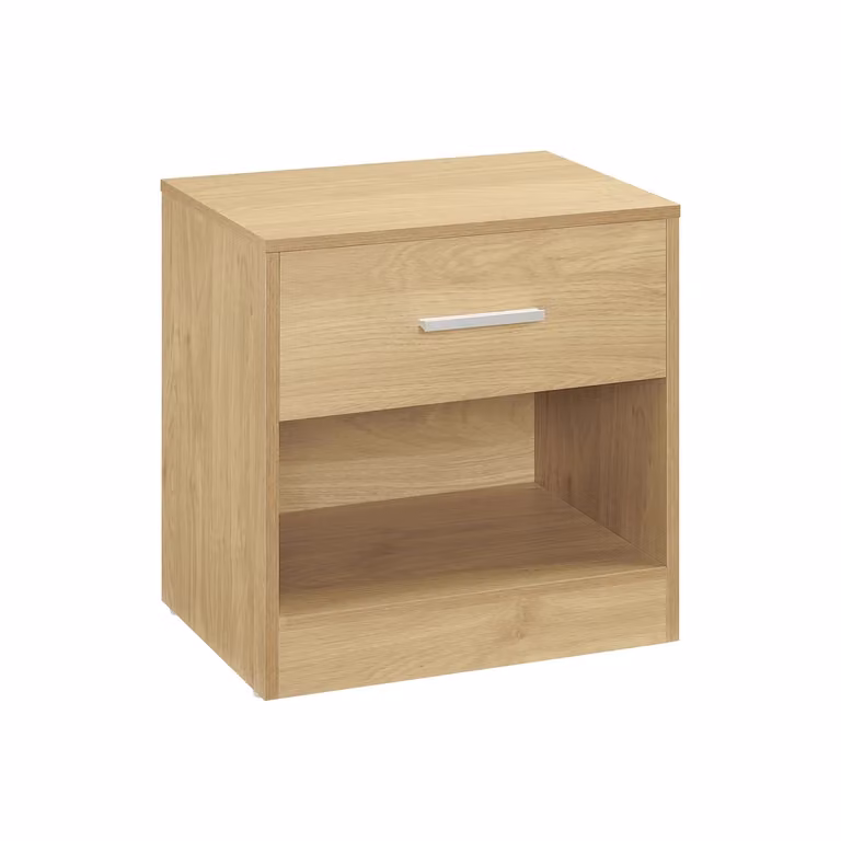 Comodino con Cassetto, Giallo Paglierino / 1