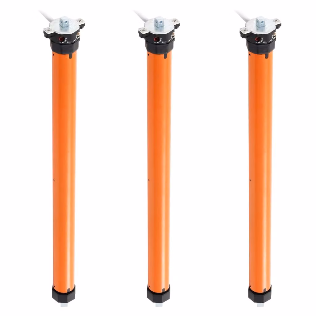 vidaXL Motori tubolari 3 pezzi 10Nm