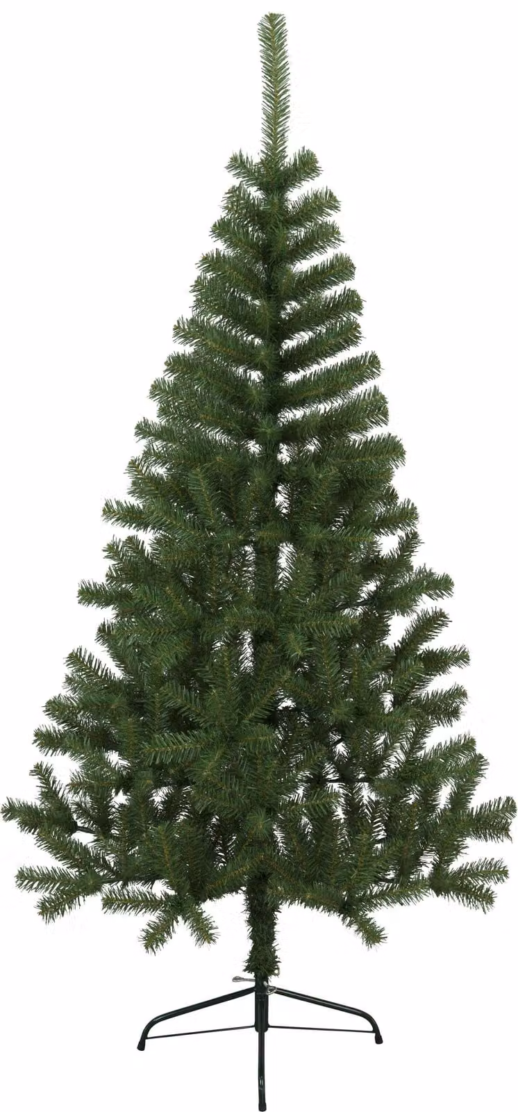 Albero di Natale 'Canada', verde, base in metallo, 180 cm