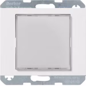 Berker 29537009 Lampada di segnalazione a LED, illuminazione bianca polar white, lucida Berker K.1