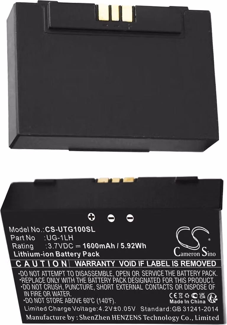 TECHTEK Batteria compatibile con [UniStrong] G1, G110, G112, G120, G120BD, G128, G130, G130BD, G138BD sostituisce UG-1LH