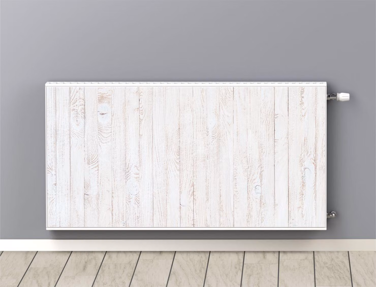 Tappetino magnetico per rivestimenti di radiatori, legno chiaro, 60x100cm