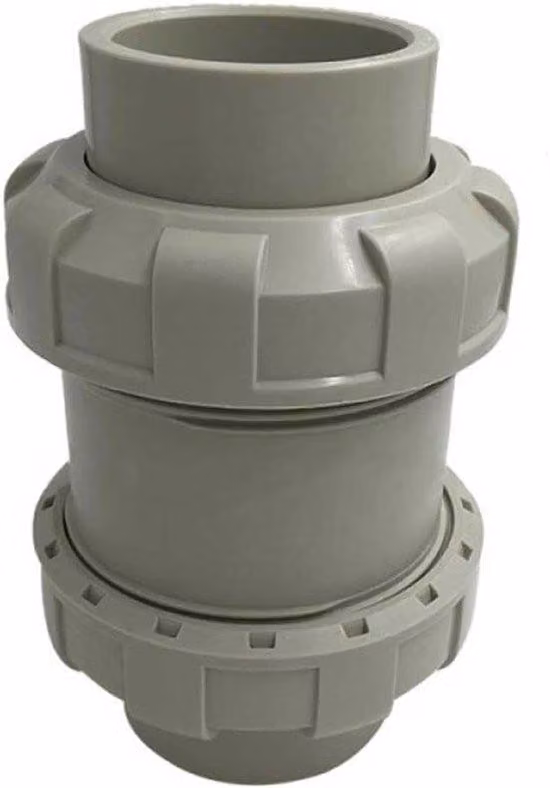 Rubinetto a incasso da 40 mm, grigio, per lavatrice e lavastoviglie, con flusso d'acqua affidabile e design resistente