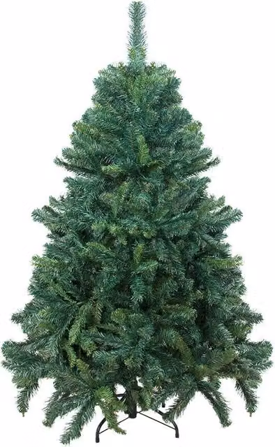 Albero di Natale EuroNatale verde con 650 rami, Altezza: 150 cm