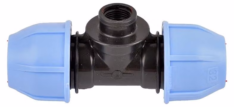 Adattatore per serbatoio di irrigazione, compatibile con tubi in PVC/PE/PPR, connessione sicura, X