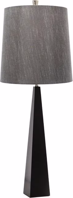 Lampada Da Scrivania Contemporanea Ascent Acciaio Nero 1 Luce E27