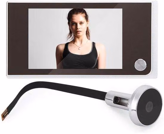 Telecamera per porta digitale con schermo LCD da 3,5 pollici