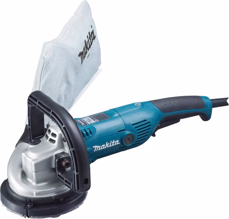 Smerigliatrice per calcestruzzo Makita 1.400 W - 125 mm - 10.000 giri/min