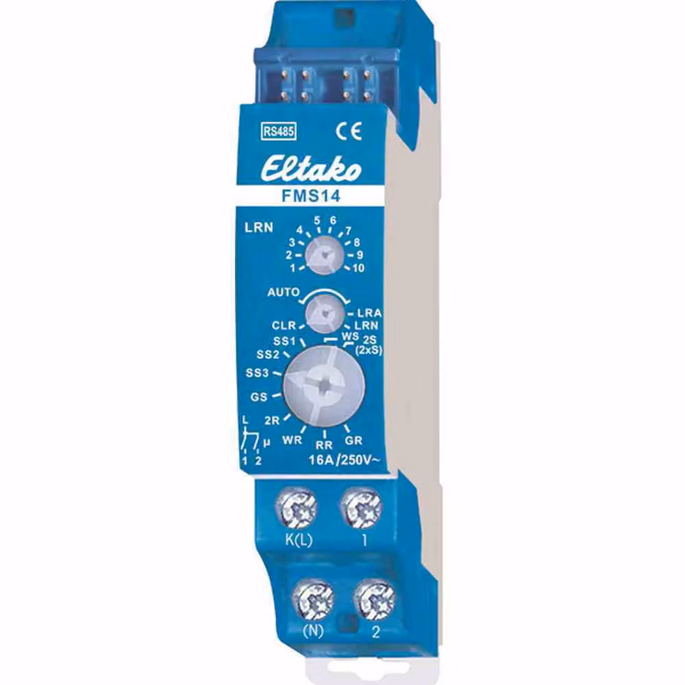 Relè di commutazione multicorrente Eltako per lampade a incandescenza 2000W FMS14