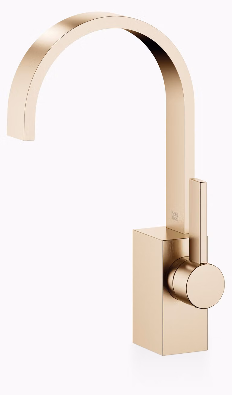 Dornbracht MEM Mitigeur monocommandé pour lavabos sans vidage, saillie 165mm, 33521782-46, 33521782-46