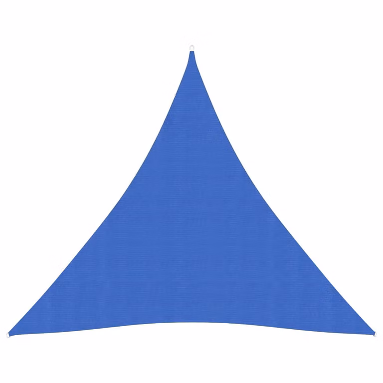 Tenda da sole Living Store, 160 g/m², colore blu, dimensioni 4x4x4 metri, realizzata in HDPE