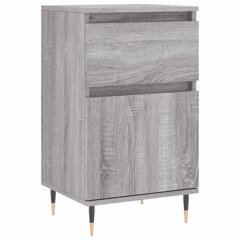 Credenza Grigio Sonoma 40x35x70 cm in Legno Multistrato