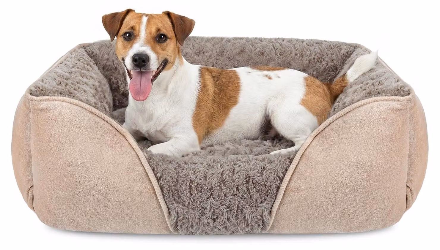 Cuccia per cani - Cuccia lavabile per cani di taglia media - 63 x 53 x 20 cm - Antiscivolo - Fino a 13 kg