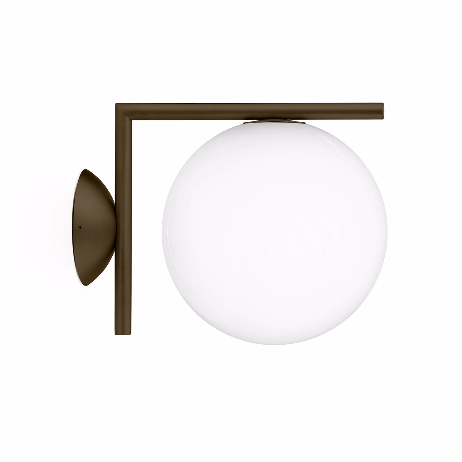 Flos - IC C/W1 Outdoor - Lampada da parete o soffitto da esterno - Marrone