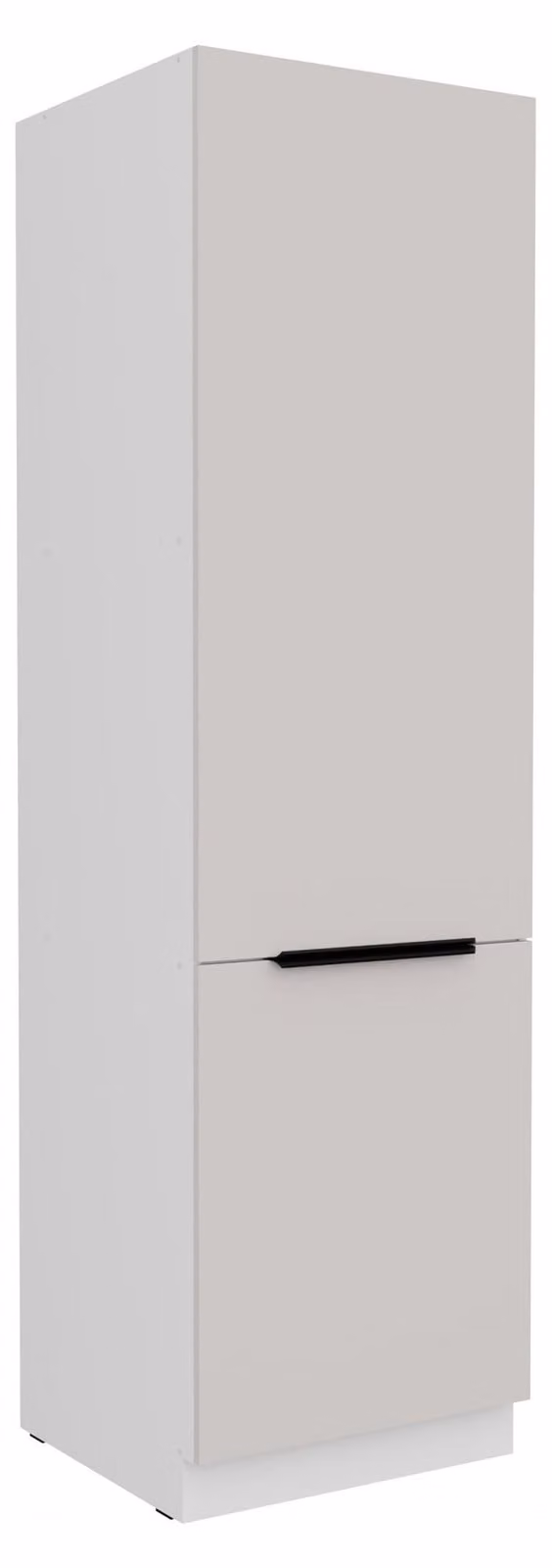 Credenza da cucina 60 cm COMO, beige cashmere opaco + bianco opaco, angolo cottura, blocco cucina, cucina, cucina componibile