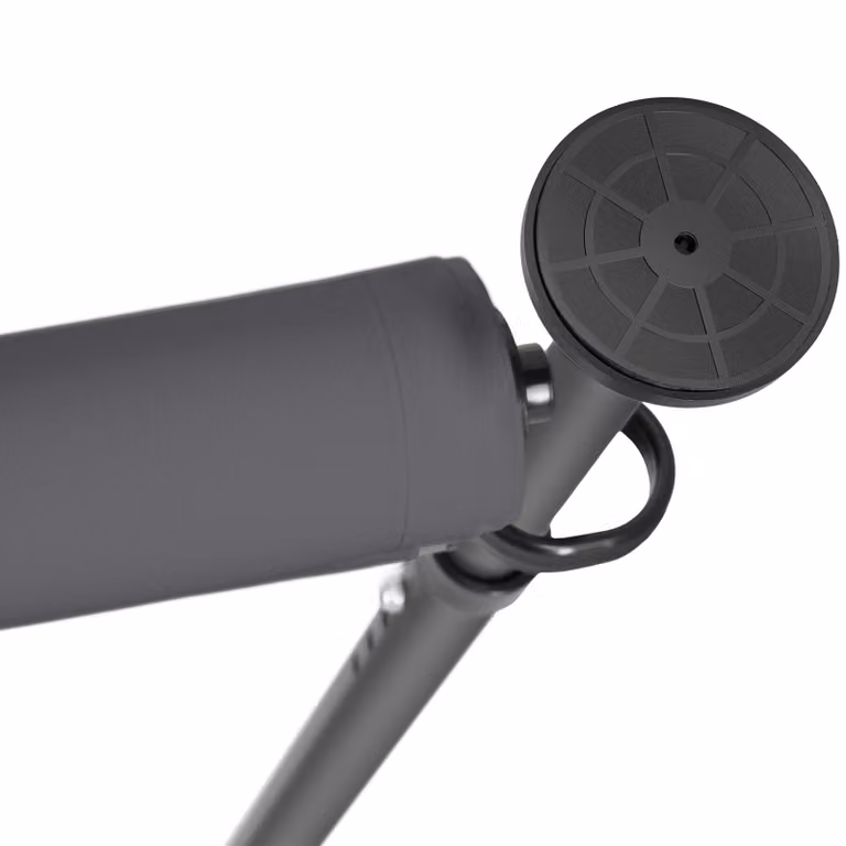 Tenda da sole tectake Taija con manovella manuale, grigio scuro, L: 208 cm, H: 310 cm