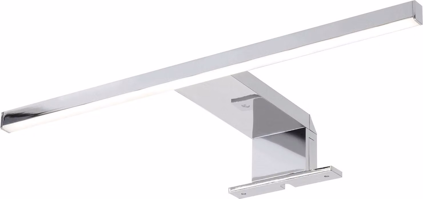 DOMUS LINE specchio luminoso Jot D-Motion 305mm cromo 230 V